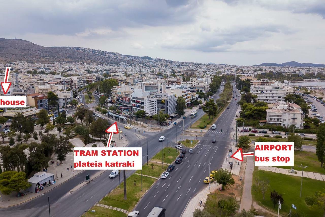 Apartmán Glyfada Coast Studio Atény Exteriér fotografie